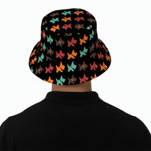 Load image into Gallery viewer, Vibrant Colorful Schnauzer Bucket Hat-Hats &amp; Caps-5