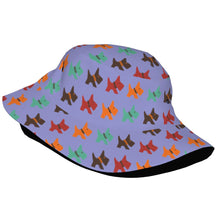 Load image into Gallery viewer, Vibrant Colorful Schnauzer Bucket Hat-Hats &amp; Caps-26