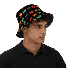 Load image into Gallery viewer, Vibrant Colorful Schnauzer Bucket Hat-Hats &amp; Caps-6