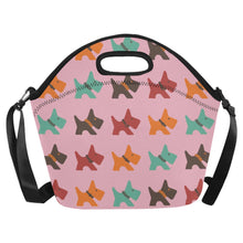 Load image into Gallery viewer, Vibrant Colorful Schnauzer Neoprene Lunch Bag-Accessories-Accessories,Bags,Lunch Bags,Schnauzer-3