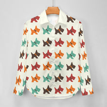 Load image into Gallery viewer, Vibrant Colorful Schnauzer Women's Shirt-Apparel-Apparel,Dog Mom Gifts,Schnauzer,Shirt-7