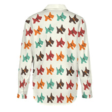 Load image into Gallery viewer, Vibrant Colorful Schnauzer Women's Shirt-Apparel-Apparel,Dog Mom Gifts,Schnauzer,Shirt-9