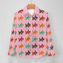 Load image into Gallery viewer, Vibrant Colorful Schnauzer Women's Shirt-Apparel-Apparel,Dog Mom Gifts,Schnauzer,Shirt-4