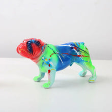 Load image into Gallery viewer, Vibrant Splash English Bulldog Statue-Home Decor-Dog Dad Gifts, Dog Mom Gifts, English Bulldog, Home Decor, Statue-12