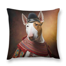 Load image into Gallery viewer, Victorian Canine Bull Terrier Plush Pillow Case-Bull Terrier, Dog Dad Gifts, Dog Mom Gifts, Home Decor, Pillows-6