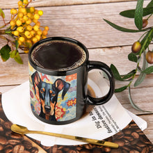 Load image into Gallery viewer, Vivid Vigilance Doberman Coffee Mug-3