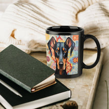 Load image into Gallery viewer, Vivid Vigilance Doberman Coffee Mug-6