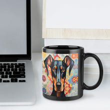 Load image into Gallery viewer, Vivid Vigilance Doberman Coffee Mug-7