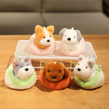 Load image into Gallery viewer, Vizsla in an Egg Shell Plush Toy Keychain-7