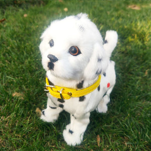 Walk, Wag and Bark Interactive Dalmatian Stuffed Animal Plush Toy-Stuffed Animals-Dalmatian, Home Decor, Stuffed Animal-5
