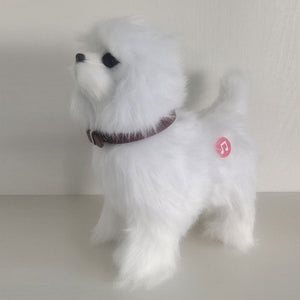 Walk, Wag and Bark Interactive Poodle Stuffed Animal Plush Toy-Stuffed Animals-Home Decor, Poodle, Stuffed Animal-One Size-2