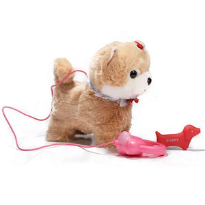 Walk, Wag, and Bark Westie Interactive Plush Toy-Stuffed Animals-Stuffed Animal, West Highland Terrier-F-CHINA-5