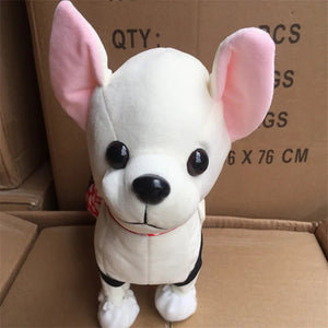 Walk, Wag and Bark White Chihuahua Interactive Plush Toys-Stuffed Animals-Chihuahua, Stuffed Animal-11