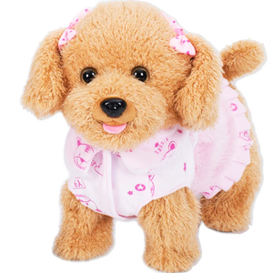 Walk, Wag and Sing Goldendoodle Interactive Stuffed Animal Plush Toy-Stuffed Animals-Doodle, Goldendoodle, Stuffed Animal-3
