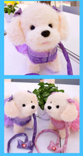 Load image into Gallery viewer, Walk, Wag and Sing Bichon Frise Interactive Plush Toy-Stuffed Animals-Bichon Frise, Stuffed Animal-8