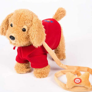 Walk, Wag and Talk Yellow Labrador Interactive Stuffed Animal Plush Toy-Stuffed Animals-Labrador, Stuffed Animal-2