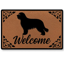 Load image into Gallery viewer, Warm Bearded Collie Welcome Door Mat-Home Decor-Doormat,Home Decor-1