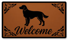 Load image into Gallery viewer, Warm Brittany Spaniel Welcome Door Mat-Home Decor-Brittany Spaniel,Doormat,Home Decor-2