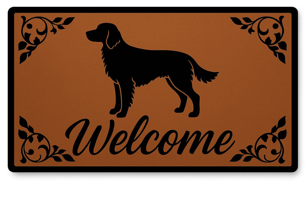 Warm Brittany Spaniel Welcome Door Mat-Home Decor-Brittany Spaniel,Doormat,Home Decor-1