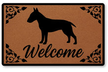 Load image into Gallery viewer, Warm Bull Terrier Welcome Door Mat-Home Decor-Doormat,Home Decor-6