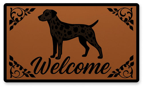 Warm Catahoula Welcome Door Mat-Home Decor-Doormat,Home Decor-1
