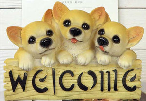 Warm Dog Welcome Statue-Home Decor-Dogs, Home Decor, Statue-14