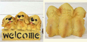 Warm Dog Welcome Statue-Home Decor-Dogs, Home Decor, Statue-19