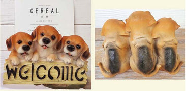 Warm Dog Welcome Statue-Home Decor-Dogs, Home Decor, Statue-25