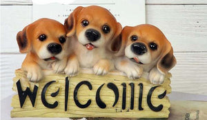 Warm Dog Welcome Statue-Home Decor-Dogs, Home Decor, Statue-7