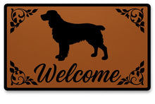 Load image into Gallery viewer, Warm English Springer Spaniel Welcome Door Mat-Home Decor-Doormat,Home Decor-6