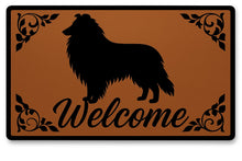 Load image into Gallery viewer, Warm Sheltie Welcome Door Mat-Home Decor-Doormat,Home Decor-6