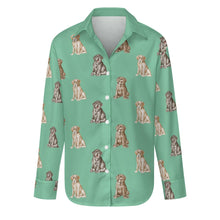 Load image into Gallery viewer, Water Serenade Labrador Puppies Women&#39;s Shirt - 9 Colors-Apparel-Apparel, Dog Mom Gifts, Labrador, Shirt-S-Mint Green-29