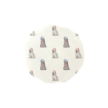 Load image into Gallery viewer, Watercolor Black and Gray Briards Christmas-Ivory1-ONE SIZE-1