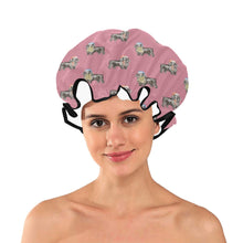 Load image into Gallery viewer, Watercolor Black Cocker Spaniels Christmas Reusable Shower Caps-Accessories-Accessories, Christmas, Cocker Spaniel, Dog Mom Gifts-2