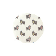 Load image into Gallery viewer, Watercolor Black Cocker Spaniels Christmas Reusable Shower Caps-Accessories-Accessories, Christmas, Cocker Spaniel, Dog Mom Gifts-Ivory White-ONE SIZE-8
