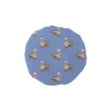 Load image into Gallery viewer, Watercolor Black Cocker Spaniels Christmas Reusable Shower Caps-Accessories-Accessories, Christmas, Cocker Spaniel, Dog Mom Gifts-Slate Blue-ONE SIZE-12