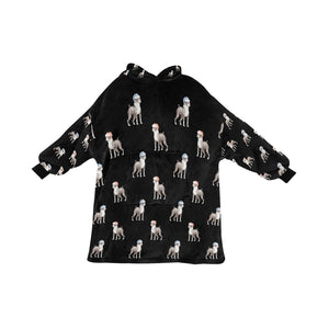 Watercolor Black White Boxer Dogs Christmas-Black-ONE SIZE-33