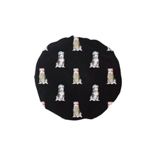 Load image into Gallery viewer, Watercolor Black White Bull Terriers Christmas-Black-ONE SIZE-17