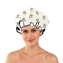 Load image into Gallery viewer, Watercolor Blue Roan Cocker Spaniel Christmas Reusable Shower Caps-Accessories-Accessories, Christmas, Cocker Spaniel, Dog Mom Gifts-2