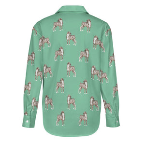 Watercolor Brindle Boxer Dogs Women's Shirt-Apparel-Apparel, Boxer, Dog Mom Gifts, Shirt-27