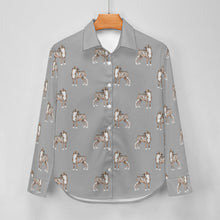 Load image into Gallery viewer, Watercolor Brindle Boxer Dogs Women&#39;s Shirt-Apparel-Apparel, Boxer, Dog Mom Gifts, Shirt-39