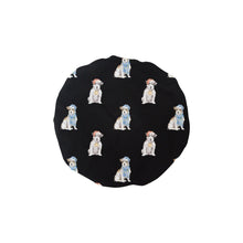 Load image into Gallery viewer, Watercolor Broken Rough Coat Russell Terriers Elastic Reusable Shower Caps-Accessories-Accessories, Christmas, Dog Mom Gifts, Jack Russell Terrier-Black-ONE SIZE-17