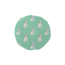 Load image into Gallery viewer, Watercolor Broken Rough Coat Russell Terriers Elastic Reusable Shower Caps-Accessories-Accessories, Christmas, Dog Mom Gifts, Jack Russell Terrier-MediumAquaMarine-ONE SIZE-13