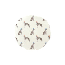 Load image into Gallery viewer, Watercolor Delight Black White Whippets Christmas Elastic Reusable Shower Caps-Accessories-Accessories, Christmas, Dog Mom Gifts, Whippet-Ivory2-ONE SIZE-1