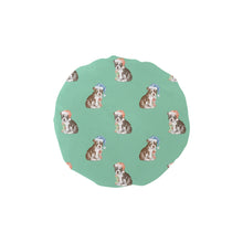 Load image into Gallery viewer, Watercolor Delight Boston Terrier Puppies Reusable Shower Caps-Accessories-Accessories, Boston Terrier, Christmas, Dog Mom Gifts-Mint Green-ONE SIZE-14