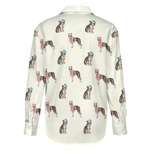 Watercolor Delight Boston Terriers Christmas-3