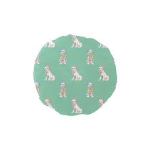 Load image into Gallery viewer, Watercolor Delight Dalmatians Christmas Elastic Reusable Shower Caps-Accessories-Accessories, Christmas, Dalmatian, Dog Mom Gifts-MediumAquaMarine-ONE SIZE-13