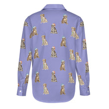 Load image into Gallery viewer, Watercolor Delight Labrador Puppies Christmas Women's Shirt-Apparel-Apparel, Christmas, Dog Mom Gifts, Labrador, Shirt-30