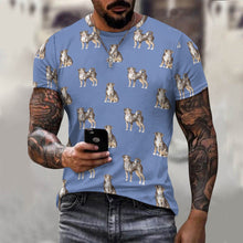 Load image into Gallery viewer, Watercolor Elegance Appenzeller Sennenhunds Men&#39;s Cotton T-Shirt-Apparel-Apparel, Appenzeller Sennenhund, Christmas, Dog Dad Gifts, Shirt, T Shirt-16