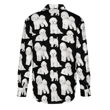 Load image into Gallery viewer, Watercolor Elegance Bichon Frise Women&#39;s Shirt-Apparel-Apparel, Bichon Frise, Dog Mom Gifts, Shirt-12